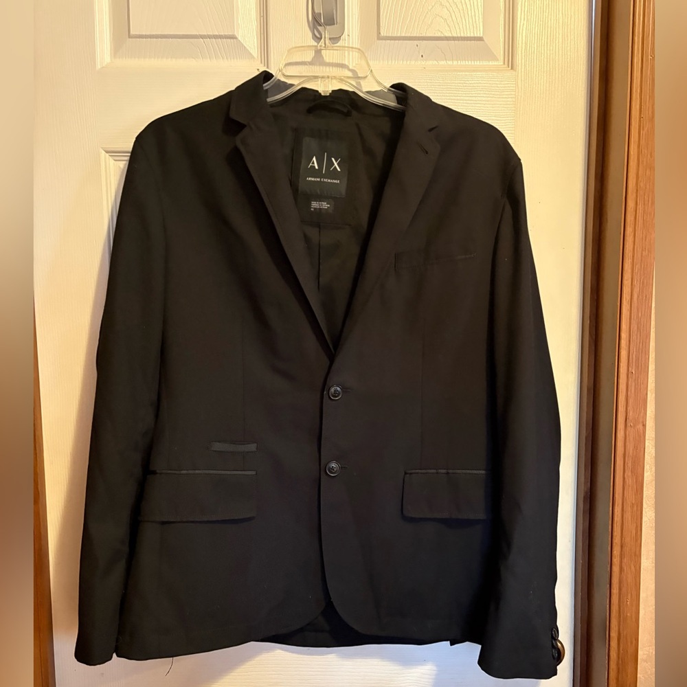 Armani Exchange Black Men's Blazer